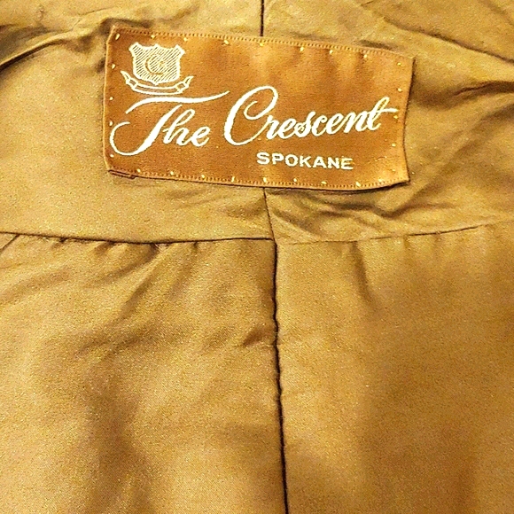 The Crescent Spokane Mink Stole Shawl / Wrap - Picture 4 of 5